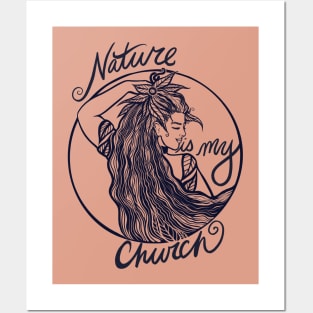 Nature Is My Church Wild Fae Posters and Art